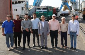 آغاز صادرات مستقیم سیمان خزر به روسیه از بندر انزلی با مزیت حمل یکسره