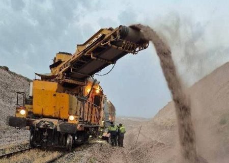 آغاز عملیات بهسازی خط در راه‌آهن منطقه شمال۲