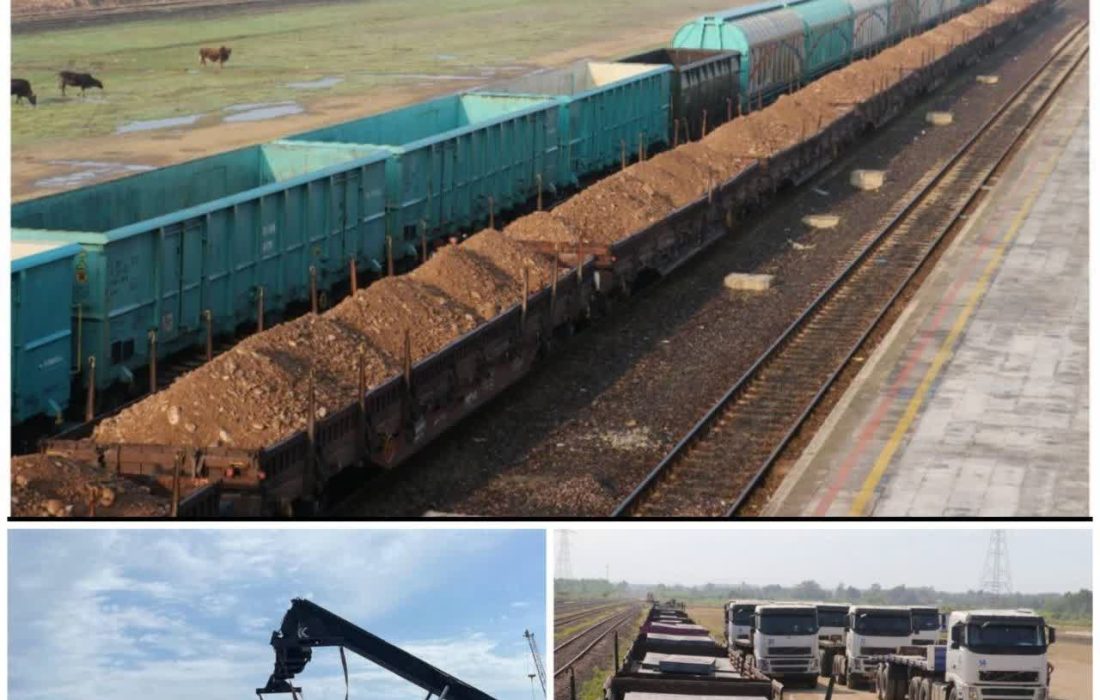 رشد قابل توجه عملکرد بارگیری و تخلیه در راهآهن شمال۲