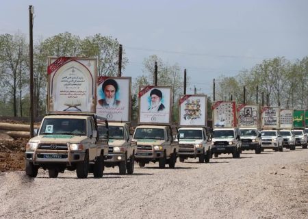 کاروان ۱۵۱۳ خودرویی «خدمت بی‌منت» از رشت به سوی مناطق محروم گیلان اعزام شد