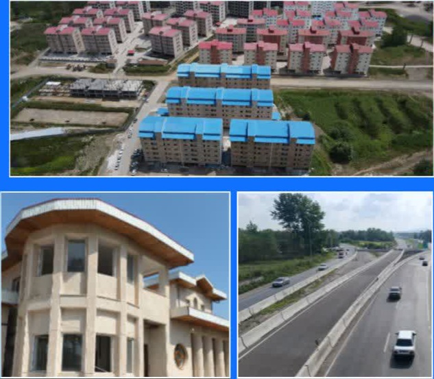 بهرهبرداری از ۴ پروژه عمرانی و مسکونی در استان گیلان