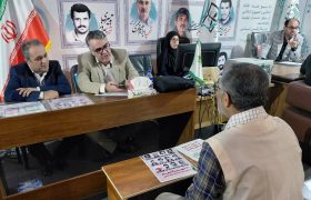 میز خدمت اداره ثبت در کنگره ۸۰۰۰ شهید گیلان برپا شد