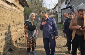 بررسی مشکلات روستای شیشار رضوانشهر با حضور بازرس‌کل گیلان