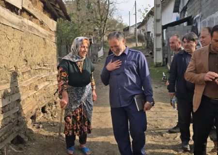 بررسی مشکلات روستای شیشار رضوانشهر با حضور بازرس‌کل گیلان