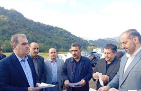 عملیات اجرایی طرح آبرسانی و ارتقای تصفیهخانه بهارستان در آستارا آغاز شد