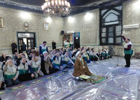 اجتماع خادمیاران رضوی در مسجد امام رضا(ع) رشت برگزار شد