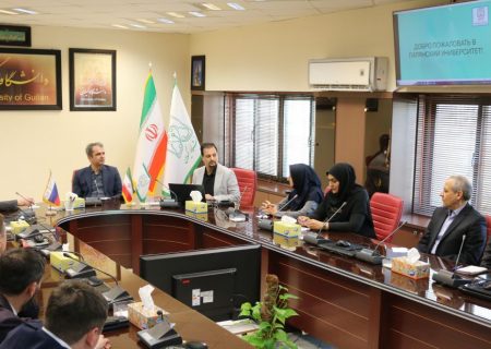 ترسیم نقشه راه جدید همکاری‌های علمی بین دانشگاه گیلان و سازمان همکاری‌های روسیه