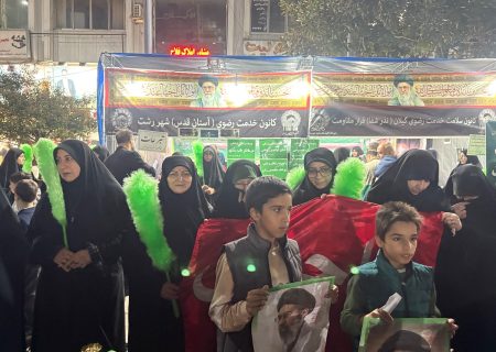 رشت در شب خونخواهی؛ وقتی پرچم حسین(ع) دل‌ها را به هم گره زد