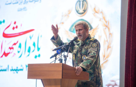 فرمانده کل ارتش: دشمن با همه توان نظامی خود به هیچ هدفی در ایران نرسید